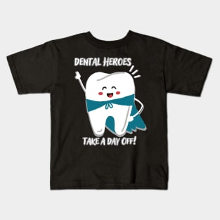 dental heroes Kids T-Shirt